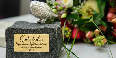 RīgaTV24 raidījuma "Baltais zvirbulis 2019" Rīgas pašvaldības gada balva kultūrā" ieraksts