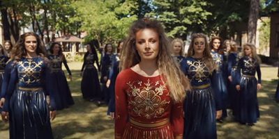 Video stāsts “Saules ceļš” ar deju ansambļa Daiļrade” piedalīšanos