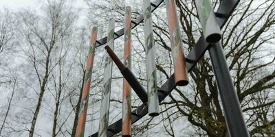 Lieldienām veltīta interaktīva mūzikas instrumentu instalācija