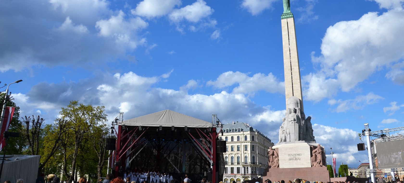 4. maija svinību koncerti Brīvības laukumā