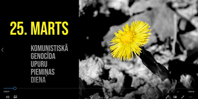 Komunistiskā genocīda upuru piemiņai