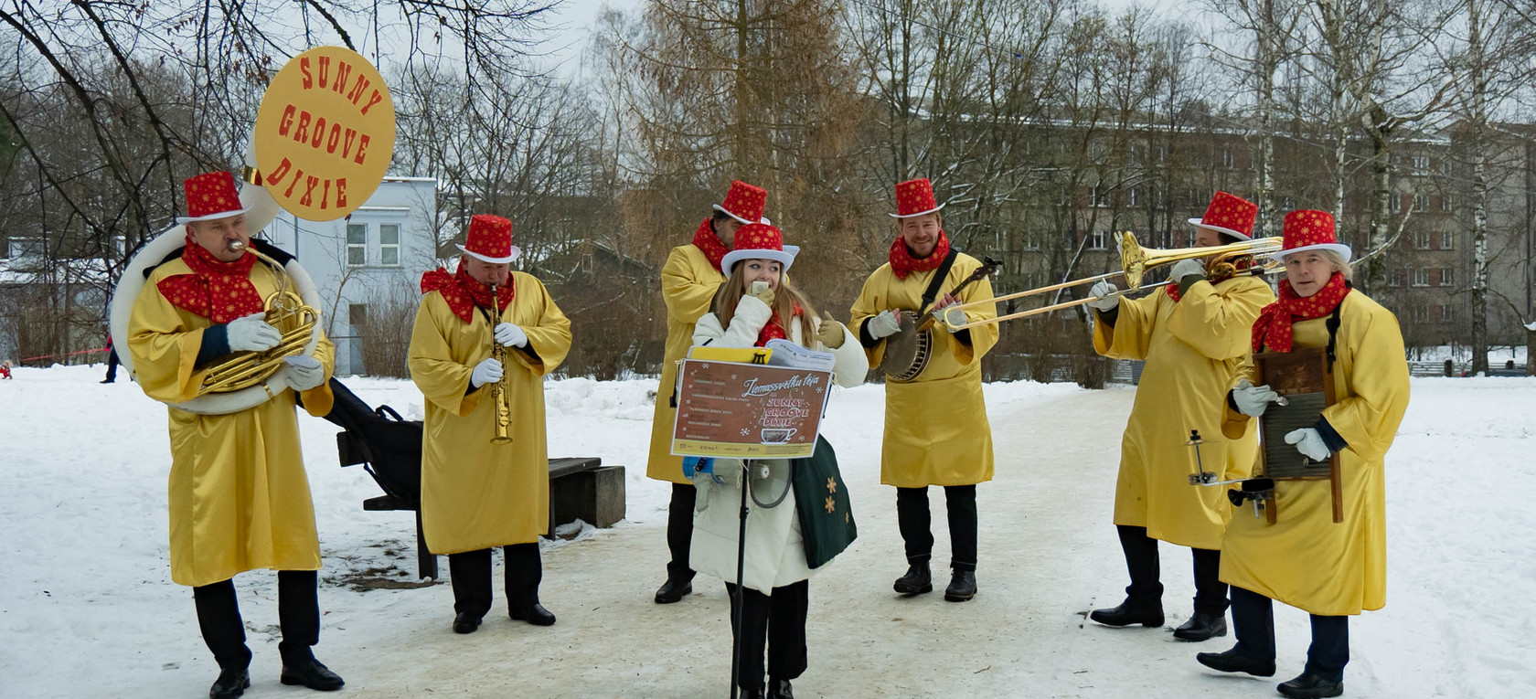 "Sunny Groove Dixie" Sarkandaugavas parkā