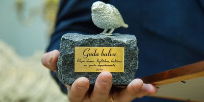 Rīgā pasniegtas gada balvas kultūrā "Baltais zvirbulis 2019"