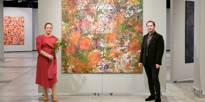 Atklāta Māra Čačkas glezniecības un grafikas darbu izstāde “Neirotaciņas”