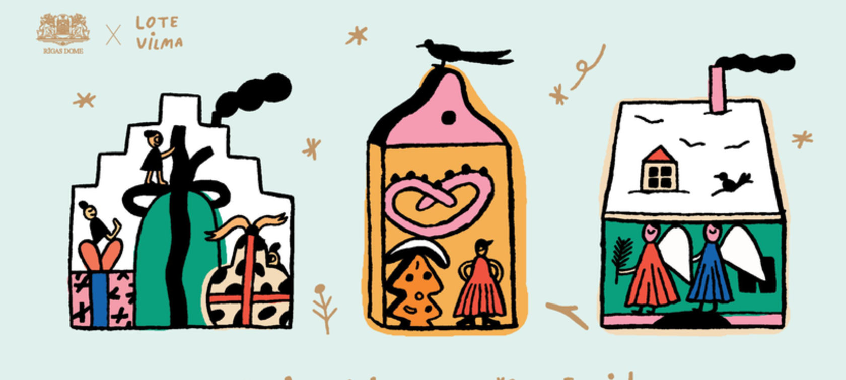 Rīgas domes apsveikums Ziemassvēkos