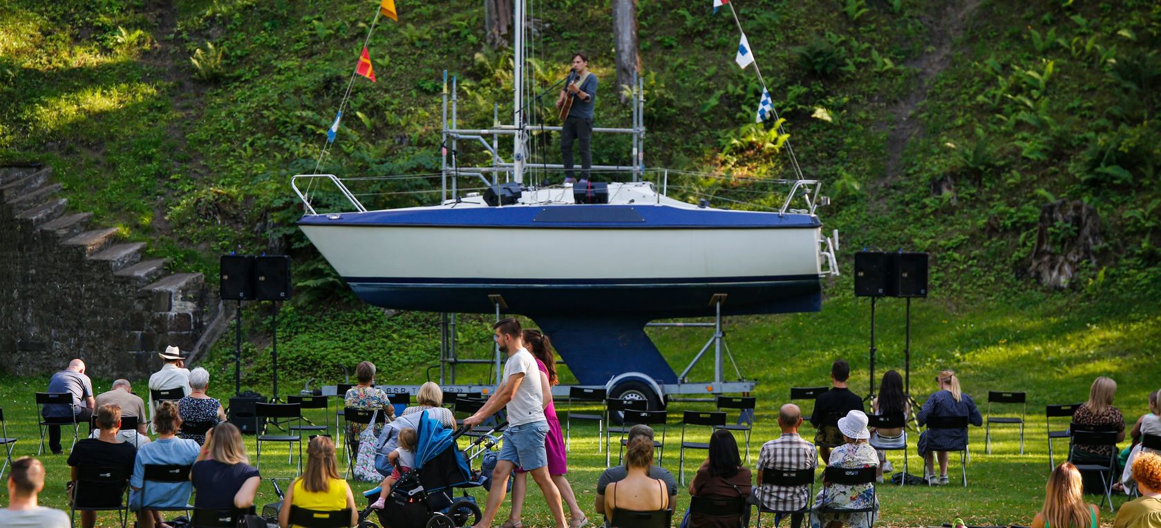 Rīgas svētku norises pie Māras dīķa