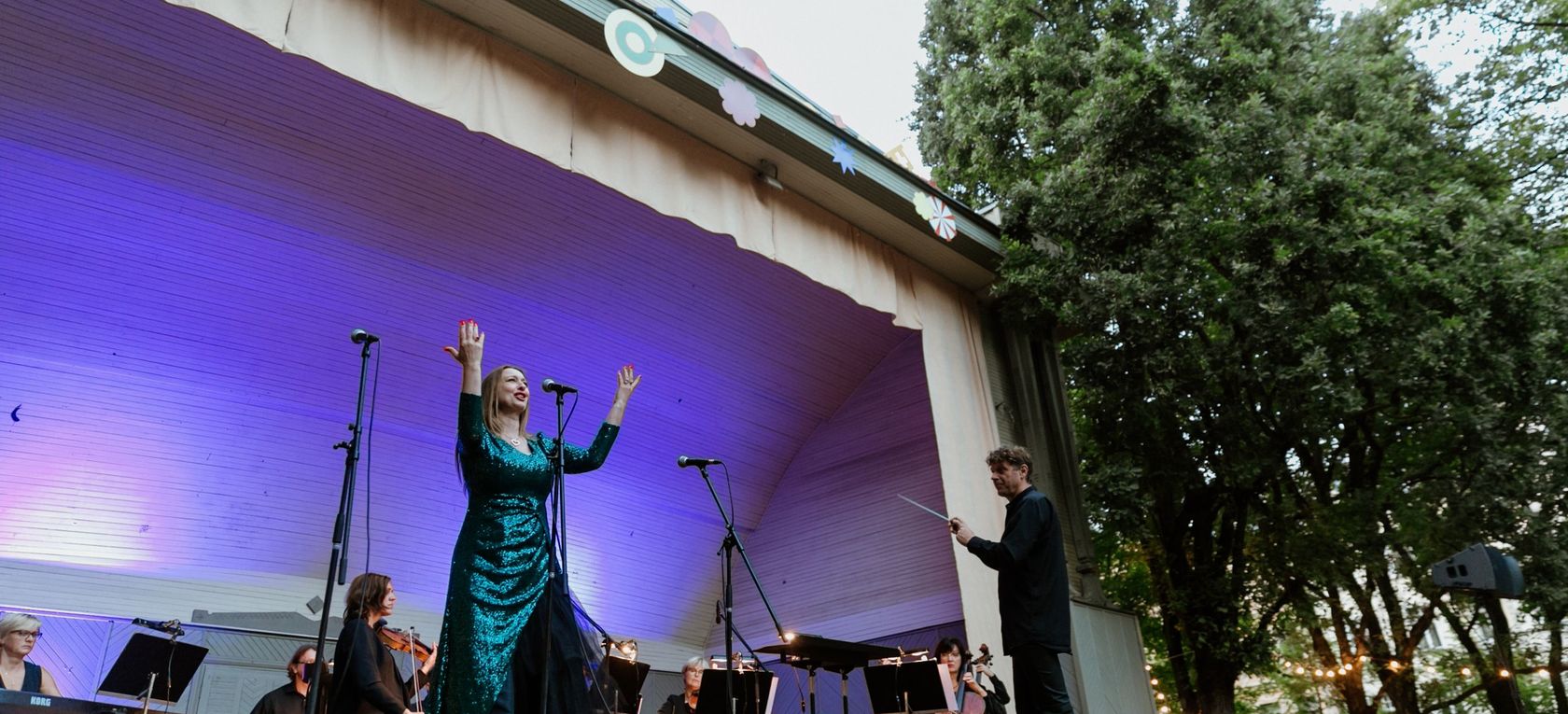 Vērmanes dārza estrādē - operete