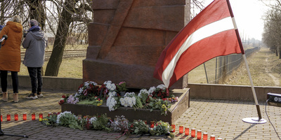 Komunistiskā genocīda upuru piemiņas dienas pasākums Šķirotavas stacijā