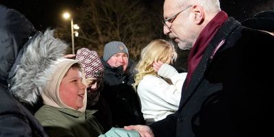 18. novembra svinīgais pasākums Brīvības laukumā