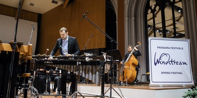 Andra Pogas satikšanās ar orķestri "Rīga"