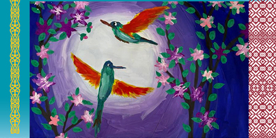 Kazahstānas un Latvijas bērnu ar īpašām vajadzībām zīmējumu izstāde tiešsaistē “Pasaule ar bērna acīm”